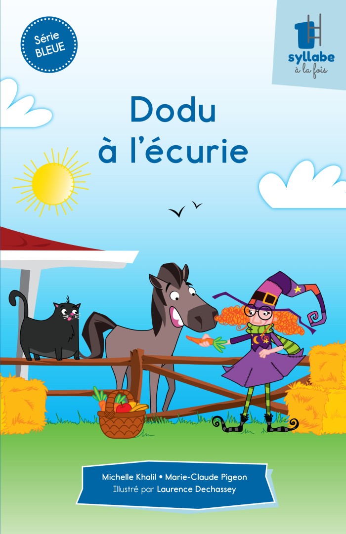 Couverture de Dodu à l'écurie - Série bleue
