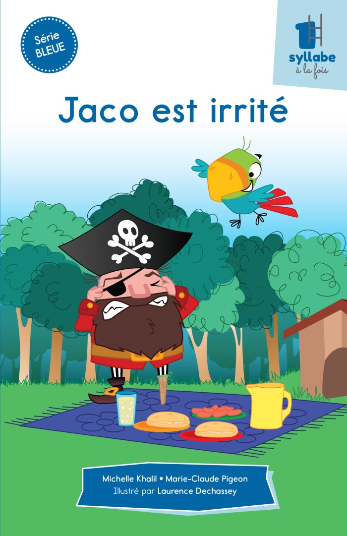 Couverture de Jaco est irrité - Série bleue