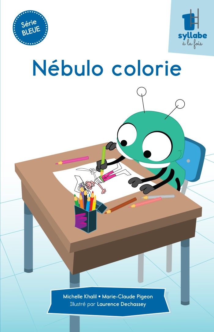 Couverture de Nébulo colorie - Série bleue