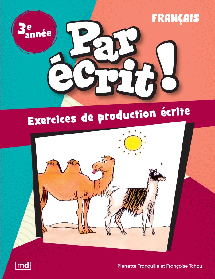 Couverture de Par écrit! - Français, 3e année