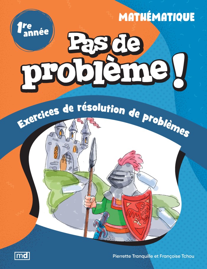 Couverture de Pas de problème! - Mathématique, 1re année