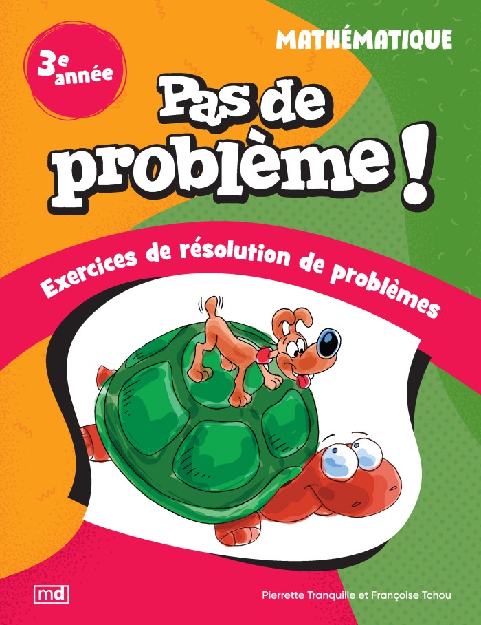 Couverture de Pas de problème! - Mathématique, 3e année