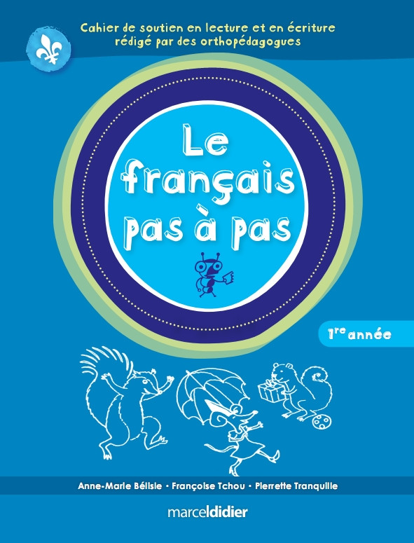 Couverture de Le français pas à pas, 1re année