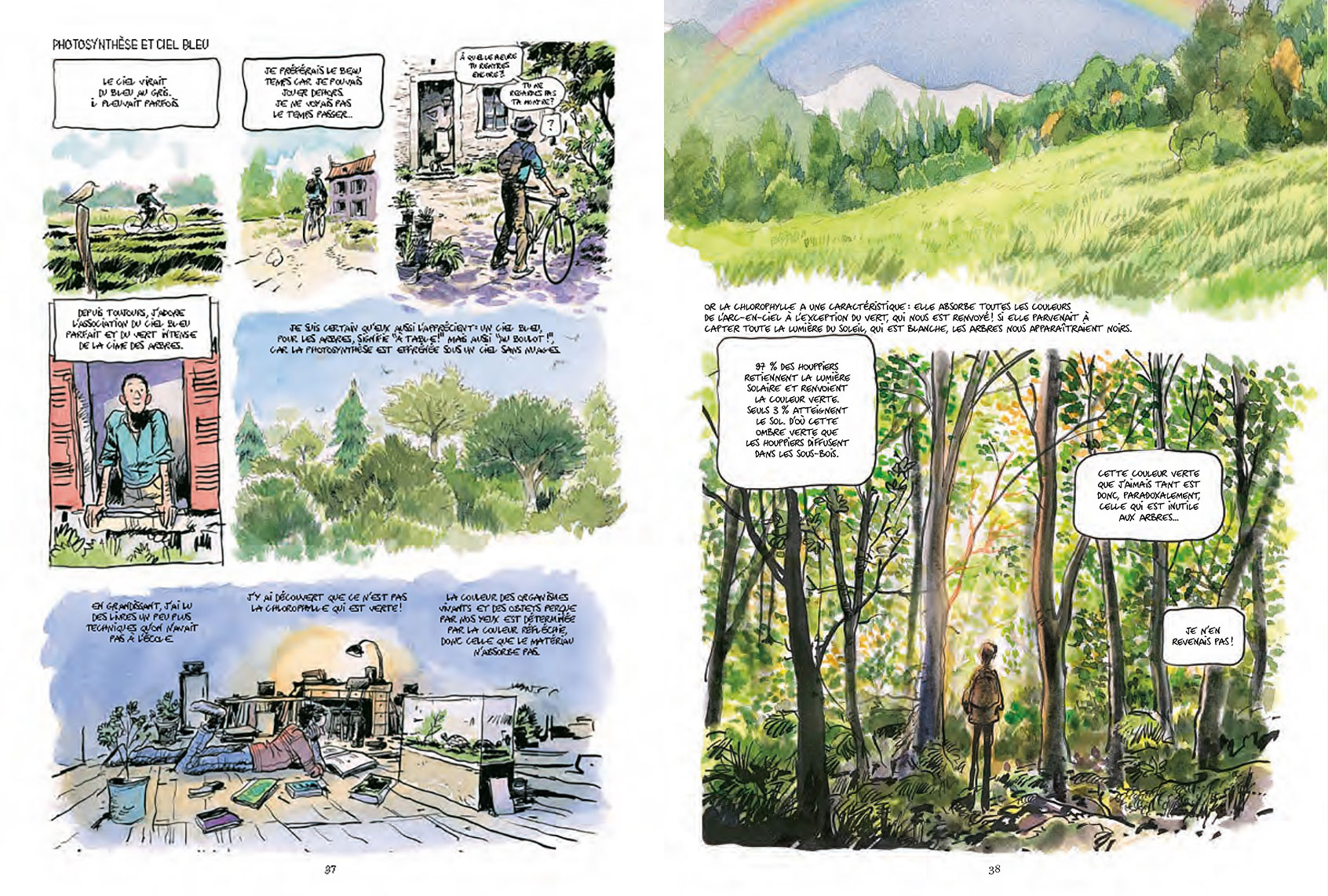 La Vie secrète des arbres  BoDoï, explorateur de bandes dessinées