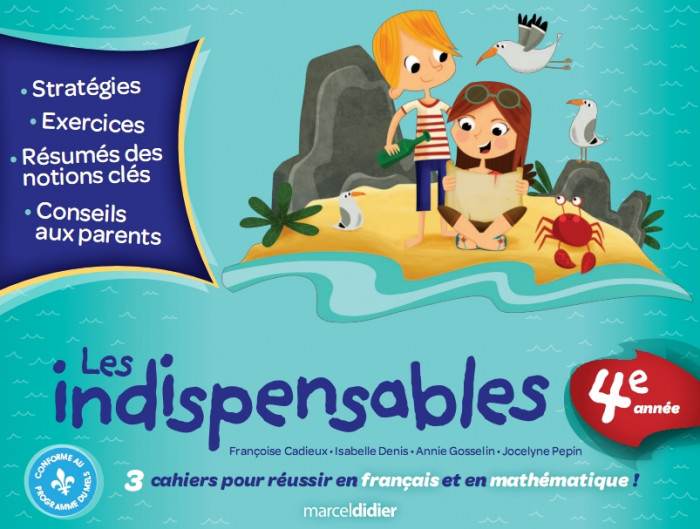 Couverture de Les indispensables, 4e année