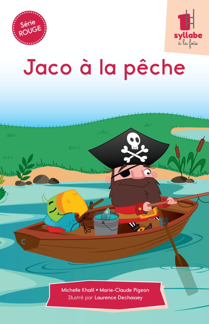 Couverture de Jaco à la pêche - Série rouge