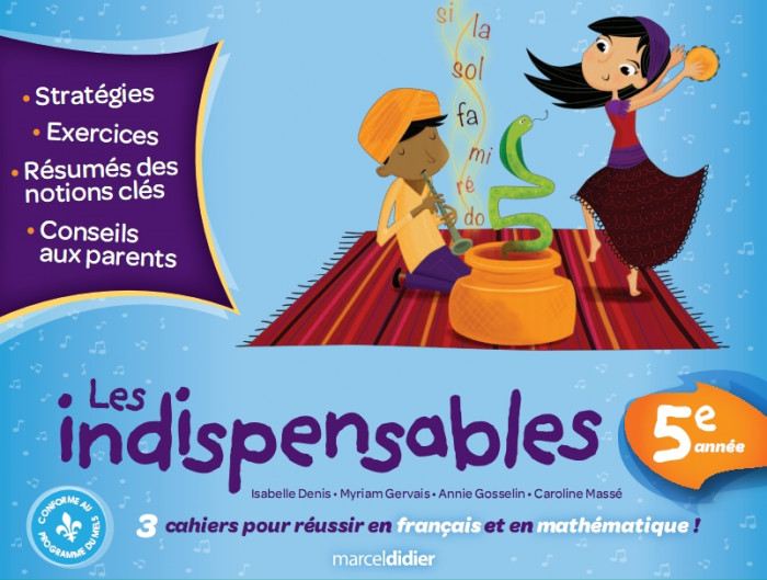 Couverture de Les indispensables, 5e année