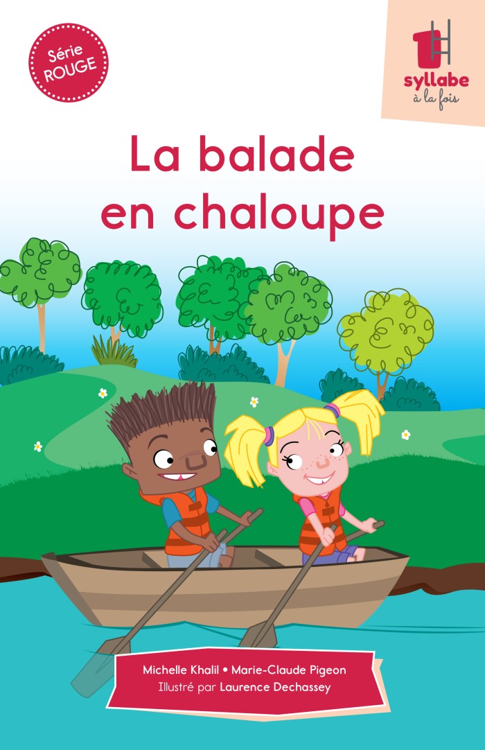 Couverture de La balade en chaloupe - Série rouge