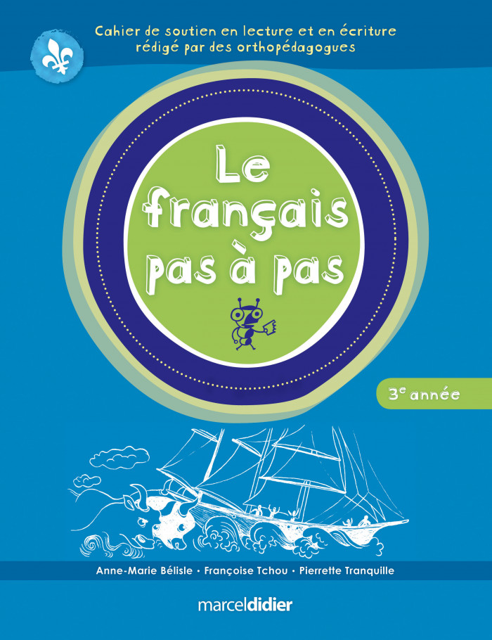 Couverture de Le français pas à pas, 3e année