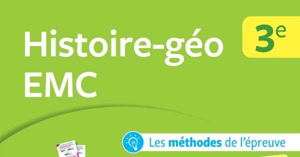 Annabrevet 2025 : Histoire-géographie EMC, 3e - Nouveau brevet
