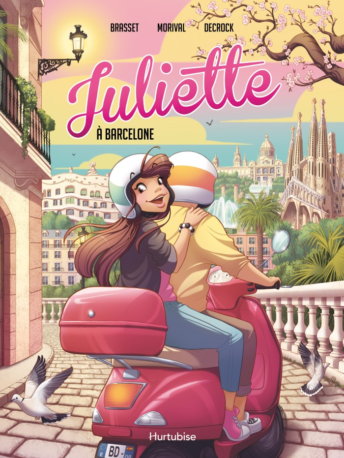 Couverture de Juliette à Barcelone - La BD