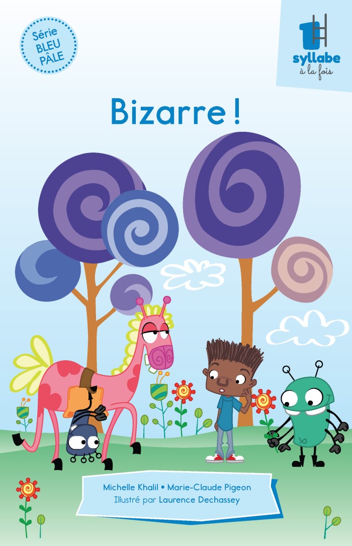 Couverture de Bizarre! - Série bleu pâle