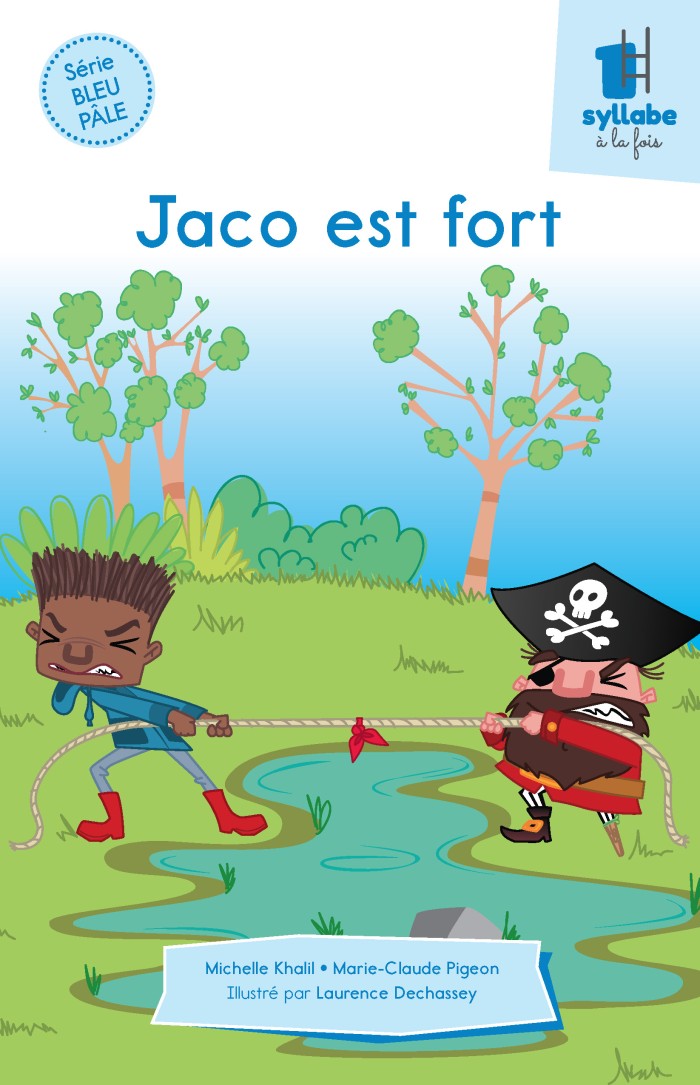 Couverture de Jaco est fort - Série bleu pâle